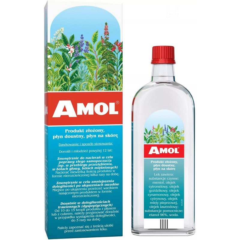 Amol Liquid 250 ml for digestive and respiratory health