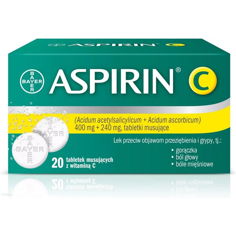 Aspirin C effervescent 20&nbsp;tablets