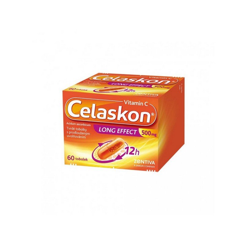 Celaskon Long Effect vitamin C por.cps.pro. 60 x 500 mg