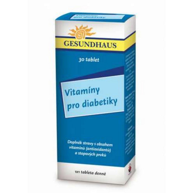 GesundHaus Vitamins for diabetics 30 tbl