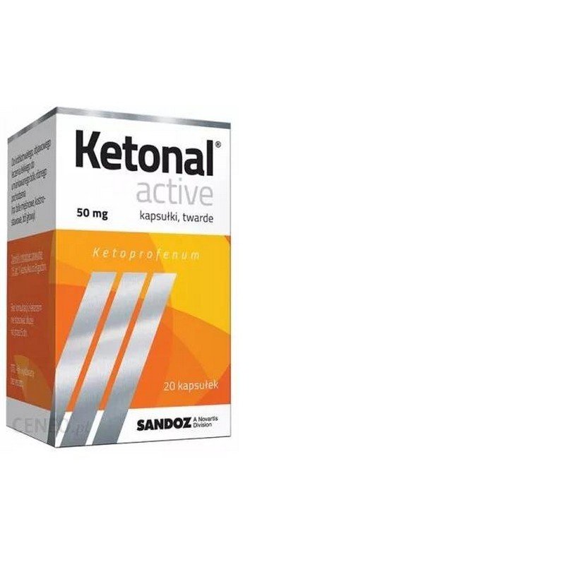 Ketonal Active 20&nbsp;kaps