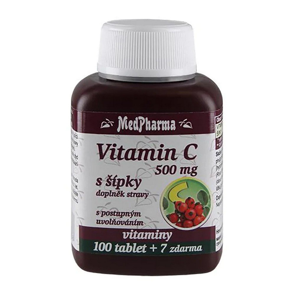 MedPharma Vitamin C 500 mg with arrows 107 tablets