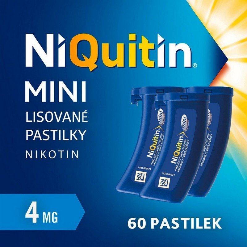 NiQuitin mini 4mg pas.cmp. 3x20