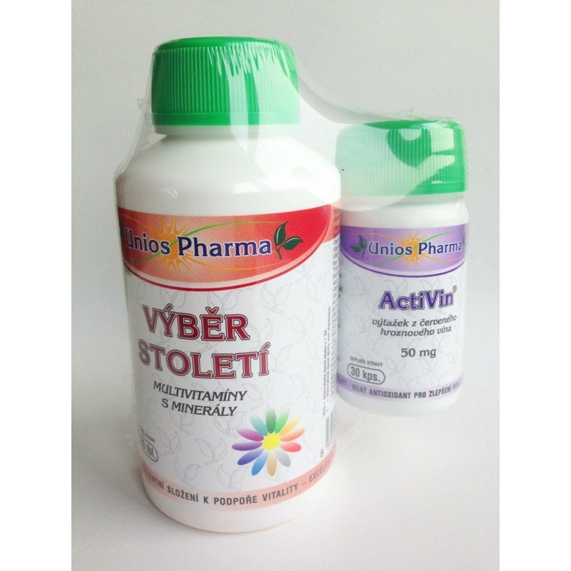 Unios Pharma Choice of the century multivit.+ miner. 180 tablets