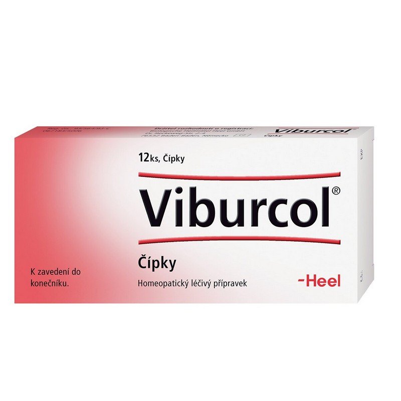 Viburcol homeopathic suppositories – 12-pack for infant and child fever, teething, and irritability