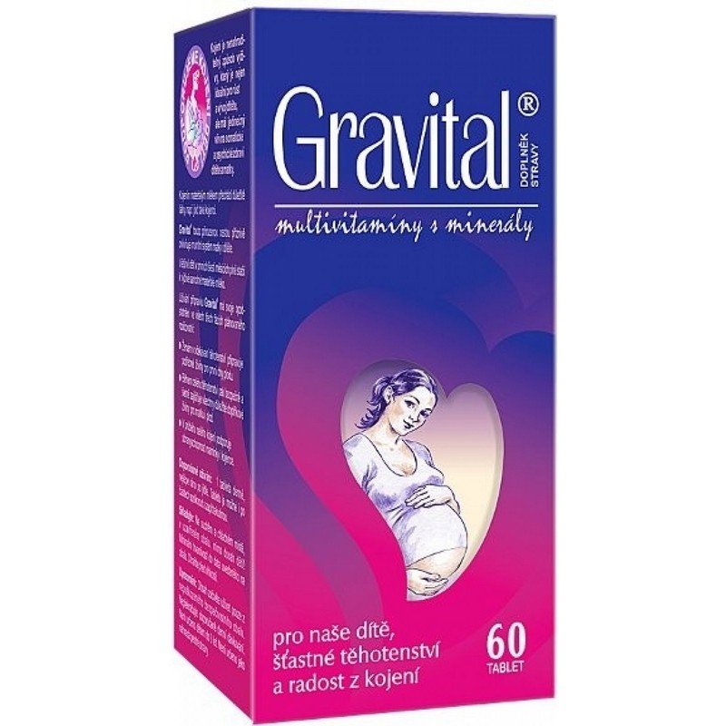 VitaHarmony Gravital for pregnant and lactating women 60 tablets