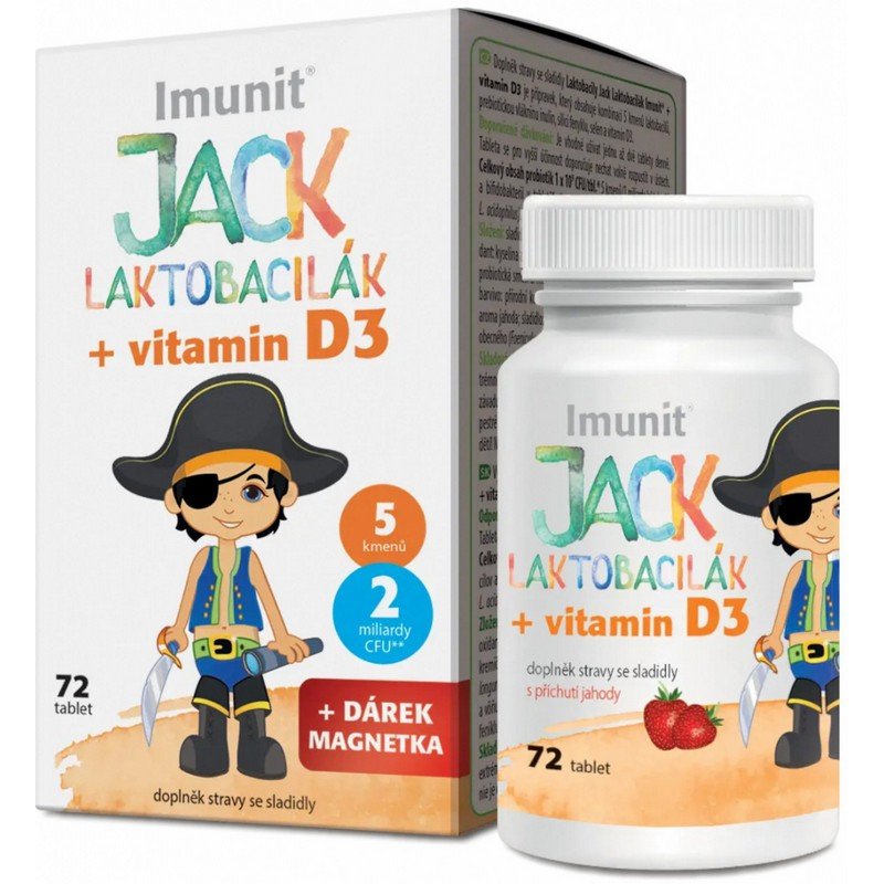 Immunit Lactobacilli Jack Lactobacillus 72&nbsp;tab
