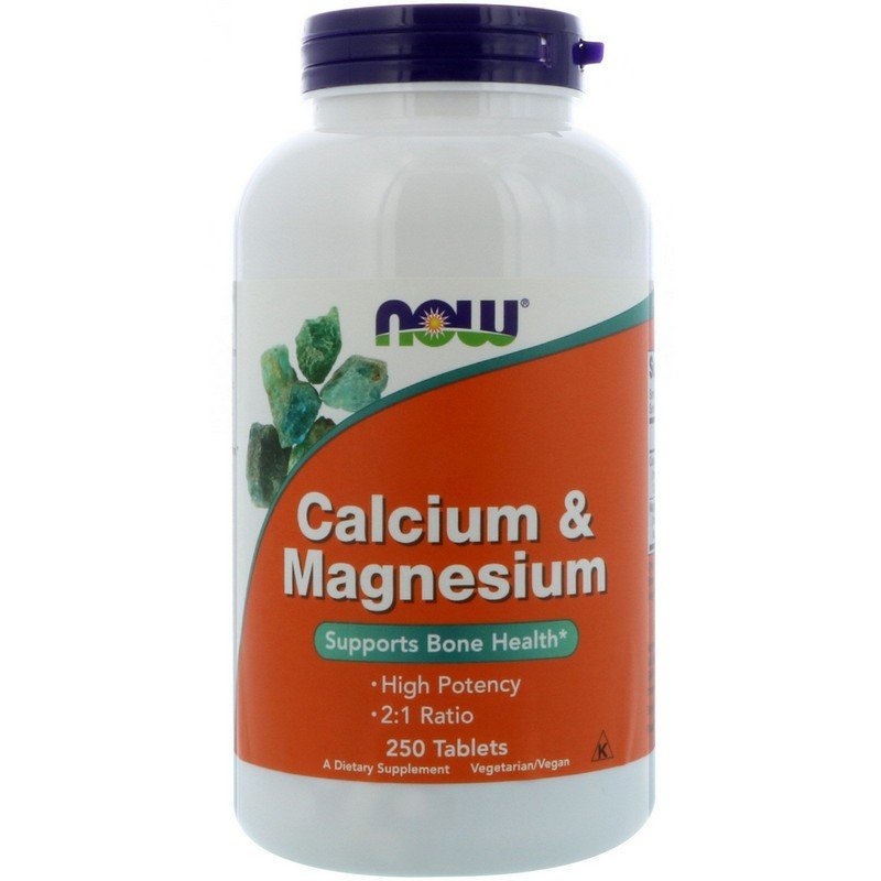 Now Calcium & Magnesium, 250&nbsp;tab
