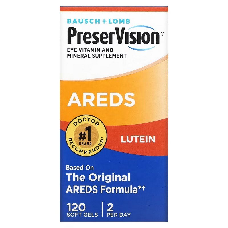PreserVision, AREDS Lutein, 120 Soft Gels