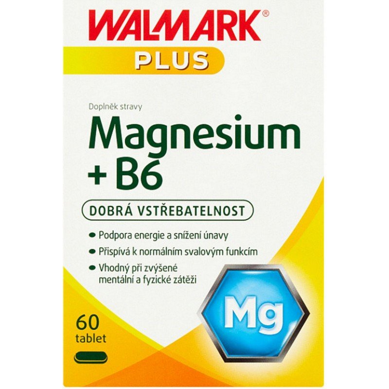 Walmark Magnesium + B6 Active 60 tbl