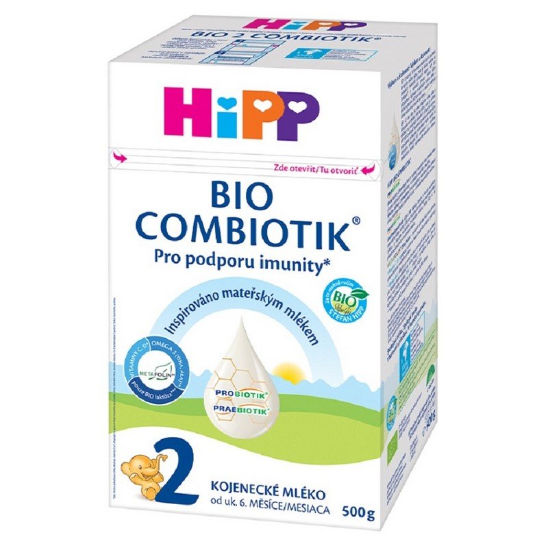 HiPP 2 BIO Combiotik Continuing infant milk from 6 - 12 months 500 g