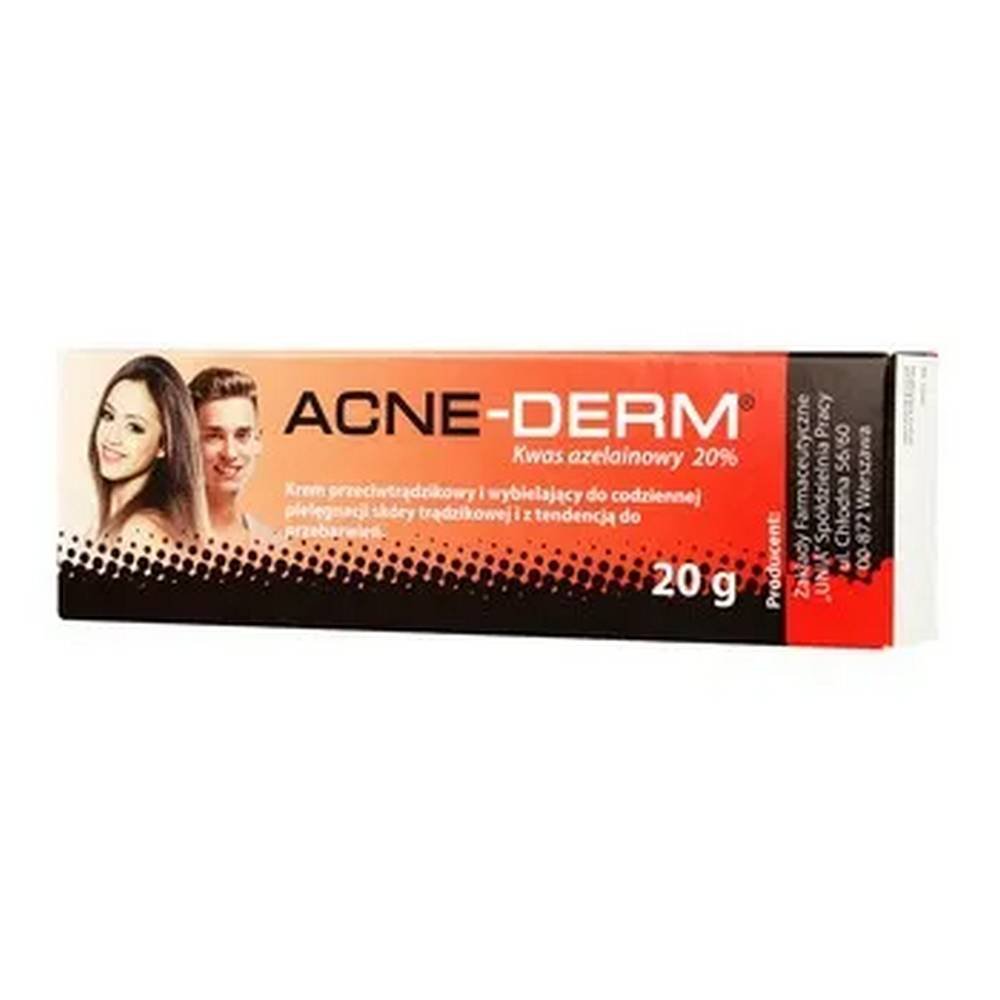Acne-Derm, anti-acne and whitening cream, 20 g