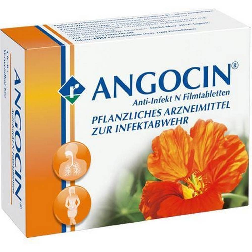 ANGOCIN Anti Infect N film tablets, 100 pcs