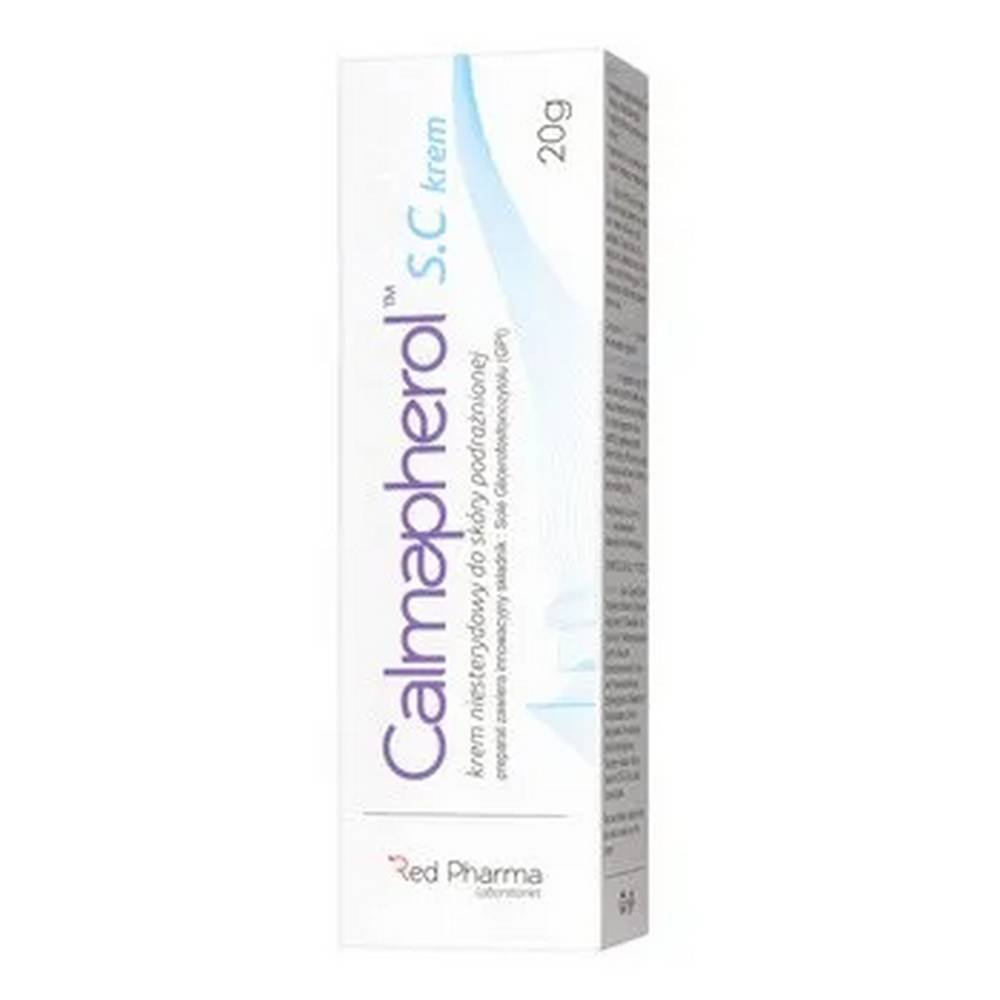 Calmapherol SC, non-steroidal cream for irritated skin, 20 g