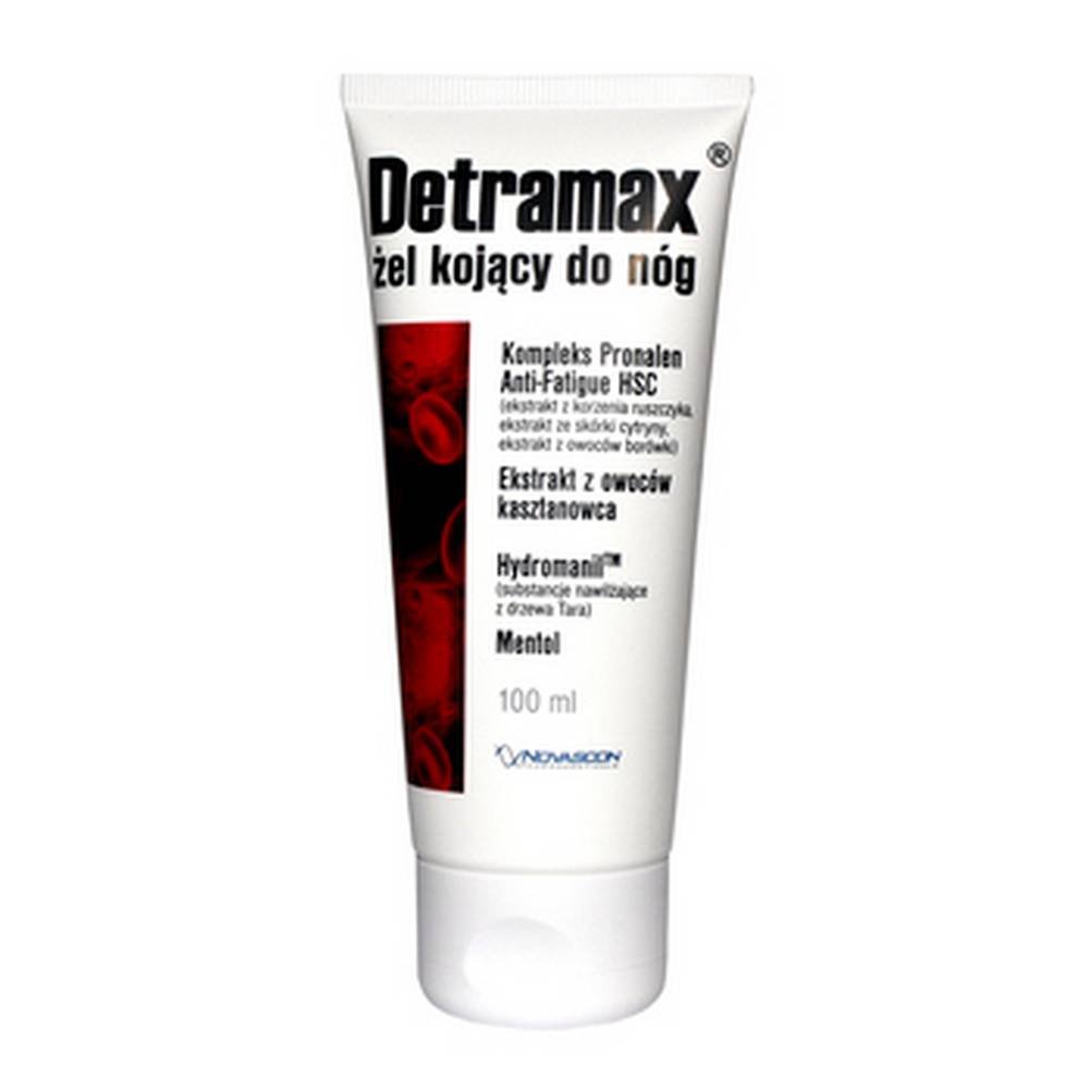 Detramax, soothing foot gel, 100 ml
