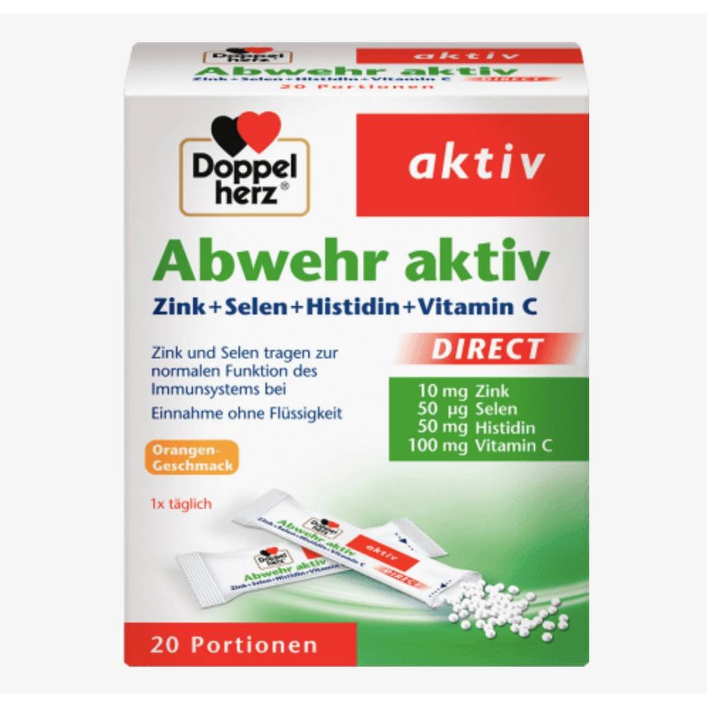 DOPPELHERZ Defense Active DIRECT Pellets, 20 St