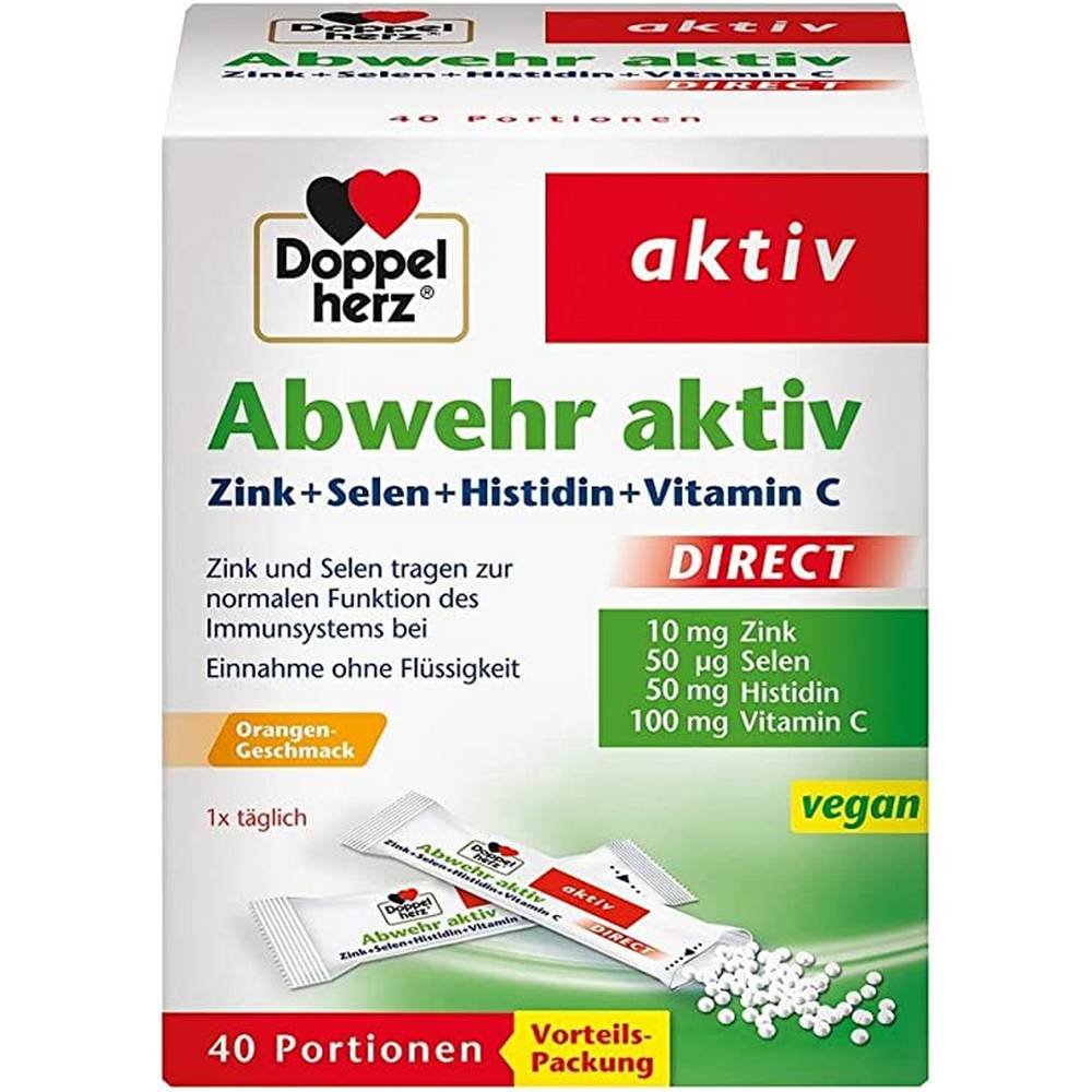 DOPPELHERZ Defense Active DIRECT Pellets, 40 St