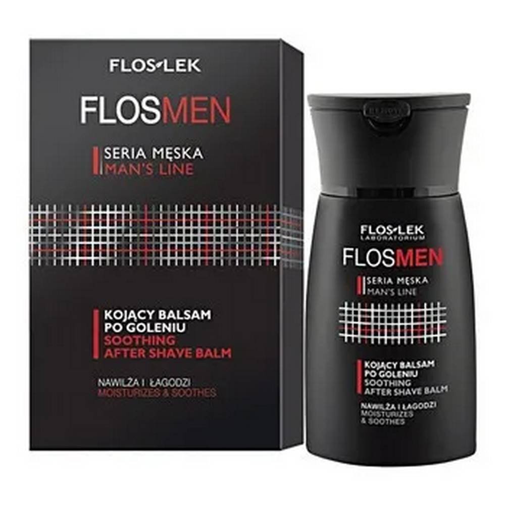 FlosLek Laboratorium Men, soothing aftershave balm, 100 ml