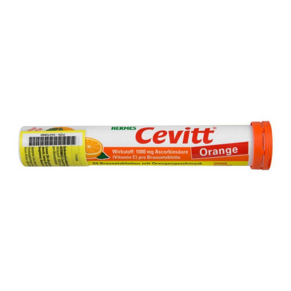 HERMES Cevitt Orange effervescent tablets, 20 pcs