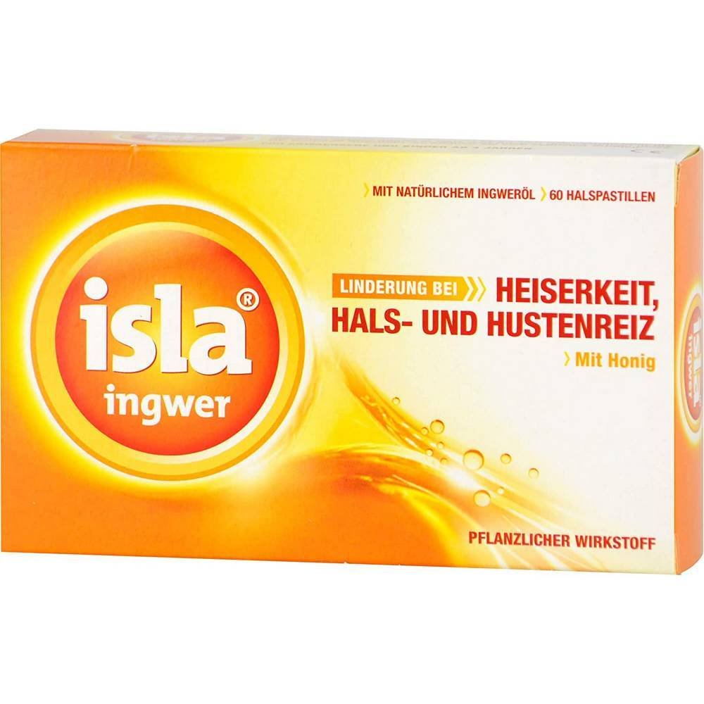 ISLA GINGER Pastilles, 30 pc