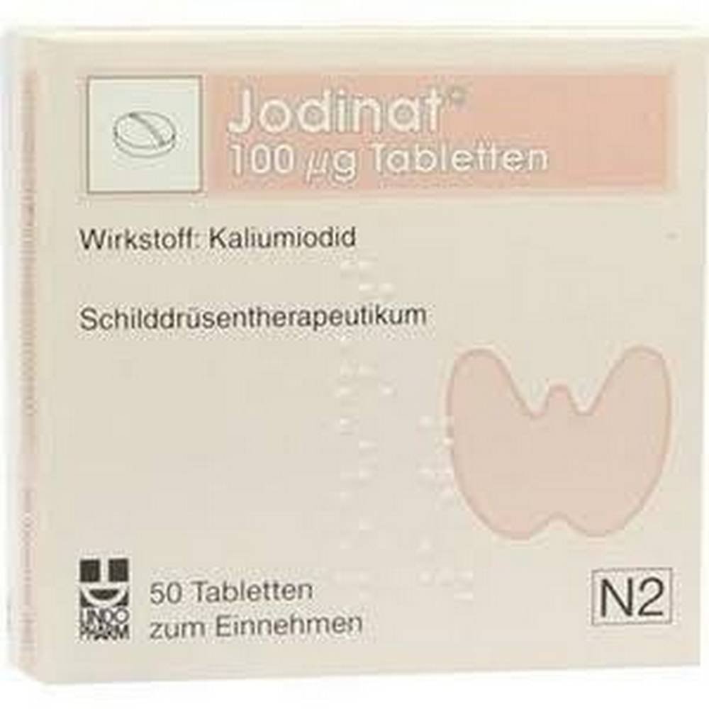 JODINAT 100 mg tablets, 50 pcs