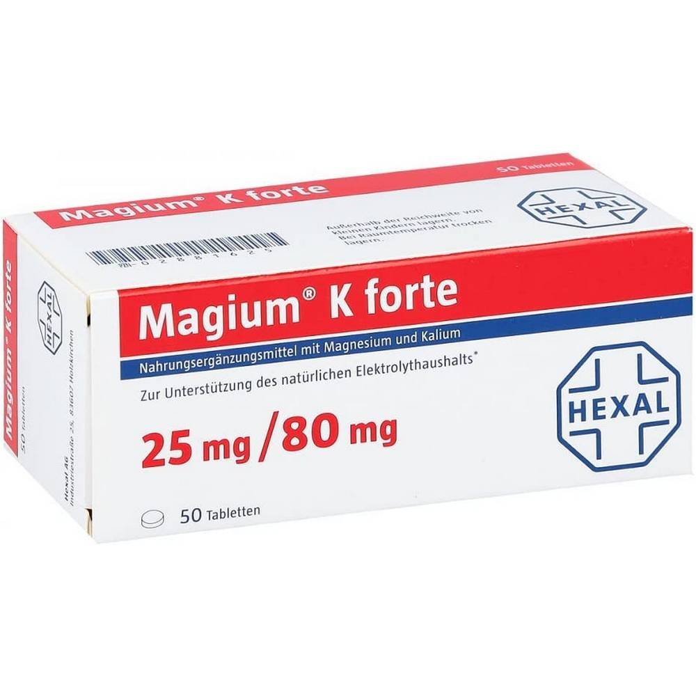 MAGIUM K forte tablets, 50 pcs