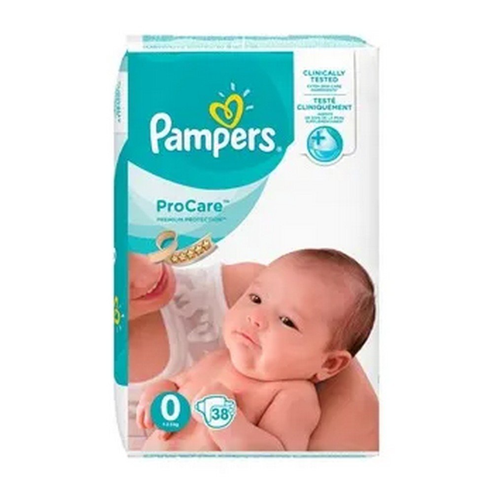 Pampers ProCare, baby diapers, size 1, (2-5 kg), 38 pieces