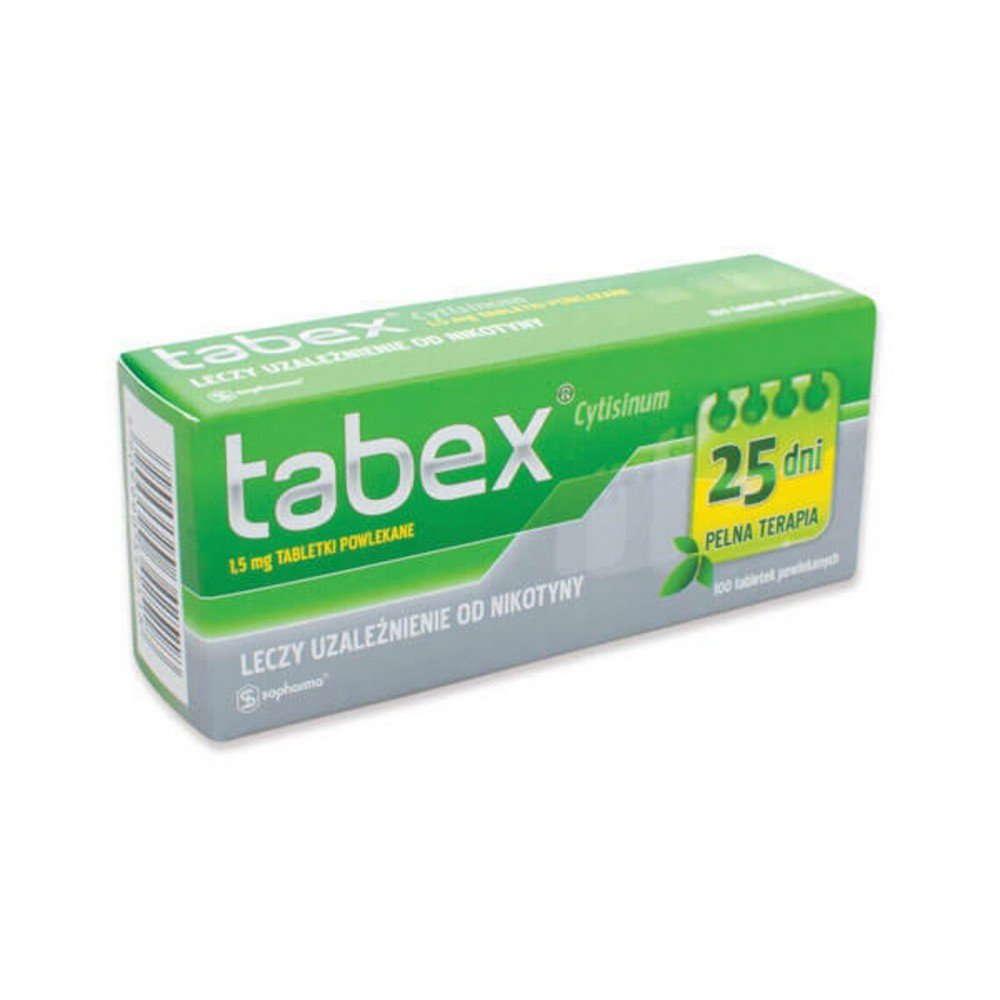 Tabex, 1.5 mg