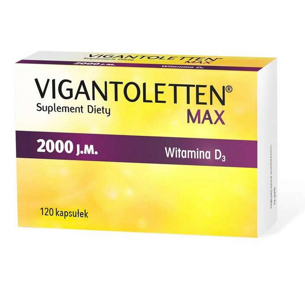 Vigantoletten Max, capsules, 120 pieces