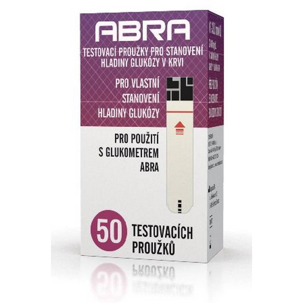 Abra, blood sugar test strips, 50 pcs.