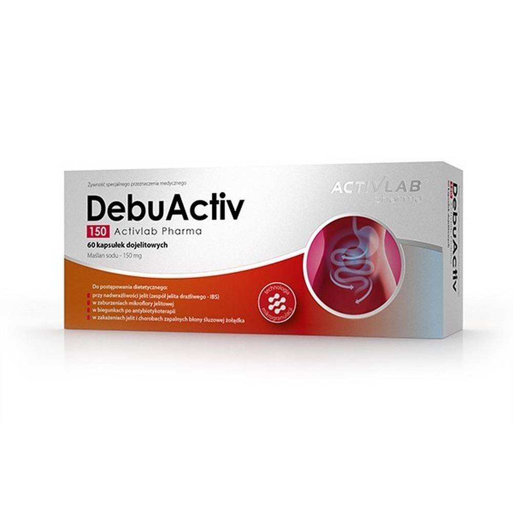 DebuActiv enteric capsules, 60 pieces