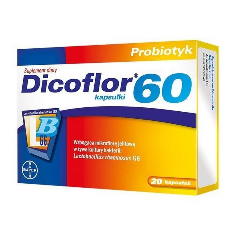 Dicoflor 60, capsules, 20 pieces