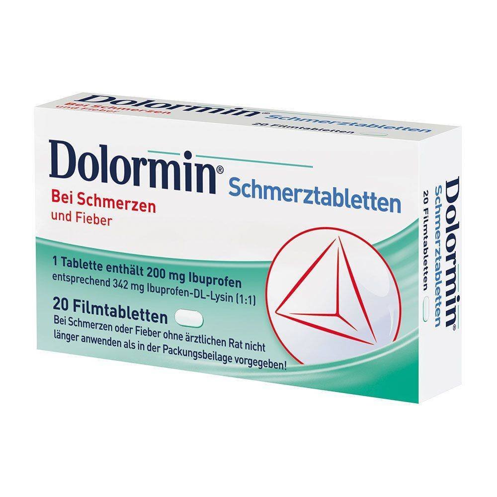 DOLORMIN film-coated tablets, 20 pcs