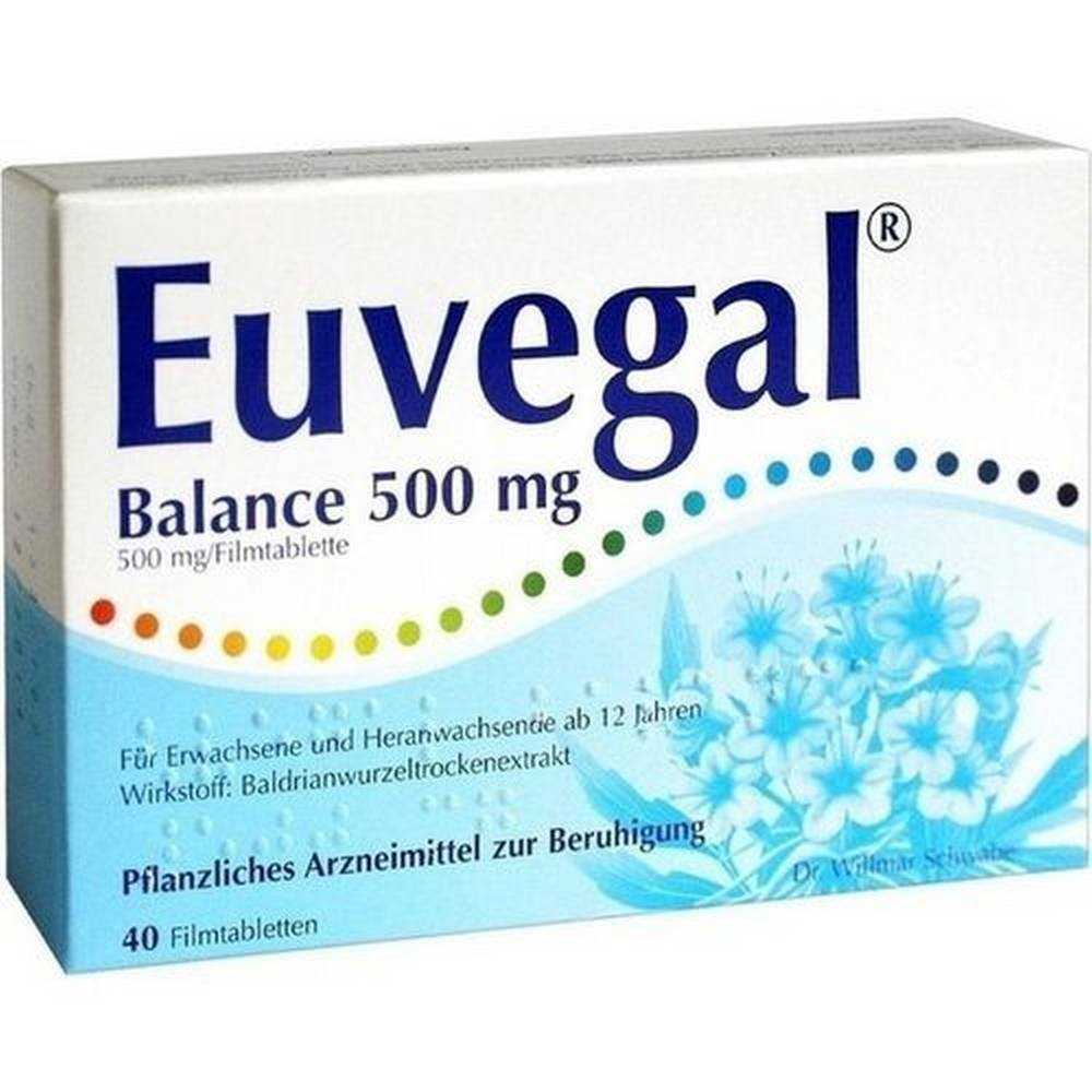 EUVEGAL Balance 500 mg film-coated tablets, 40 pcs