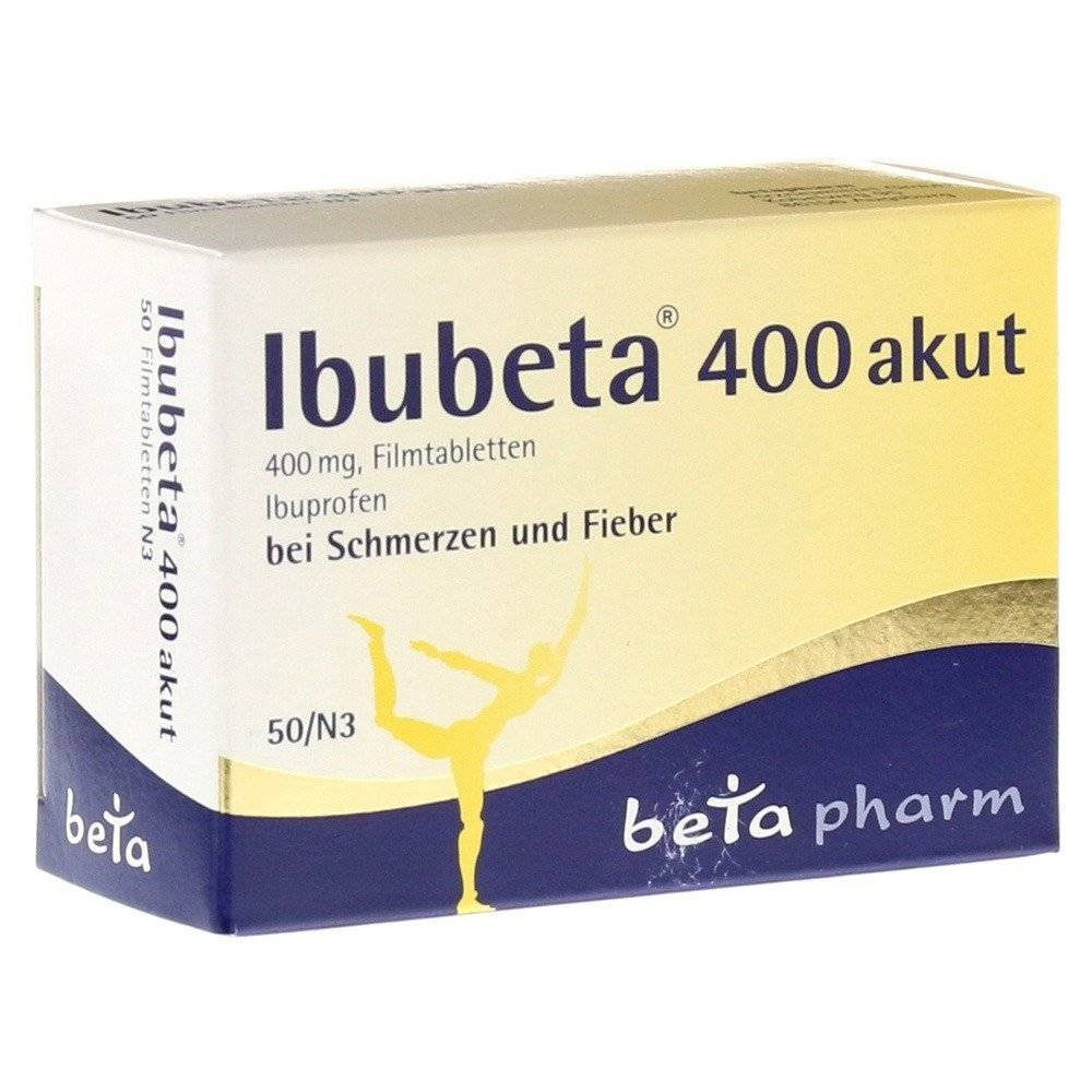 IBUBETA 400 acute film tablets, 50 pcs