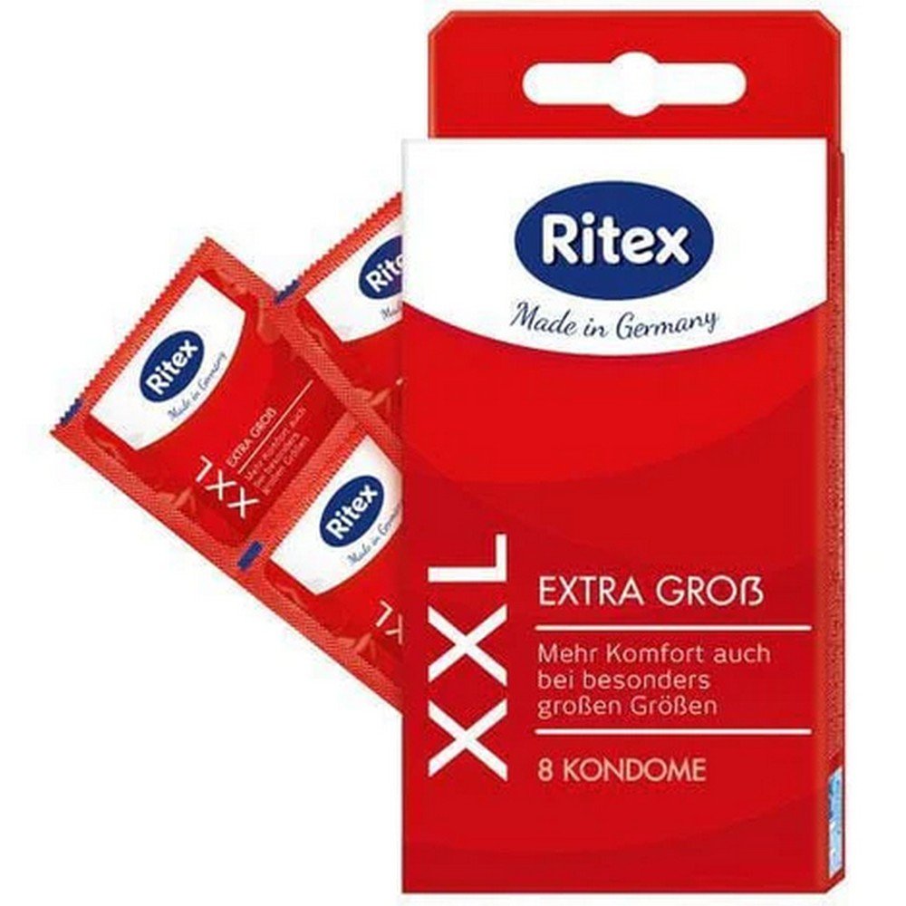 RITEX XXL condoms, 8 pcs