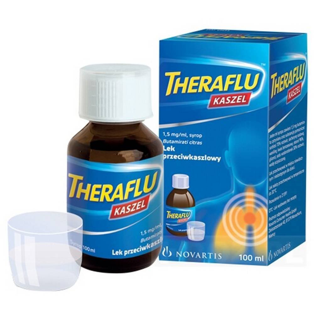 Theraflu-cough, 1.5 mg / ml, Syrup, 100 ml