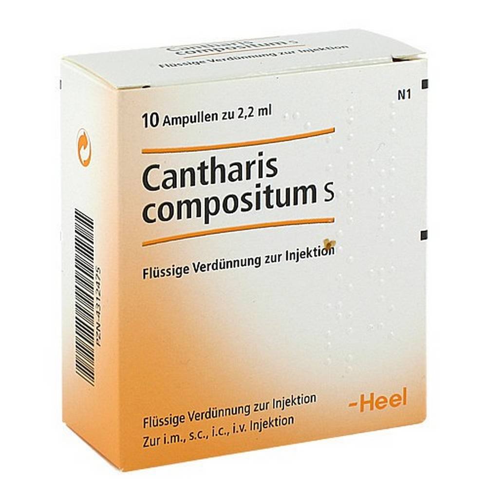 CANTHARIS COMPOSITE S ampoules, 10 St