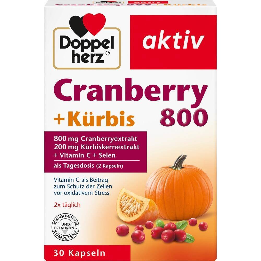 Cranberry+pumpkin capsules, 30 pc