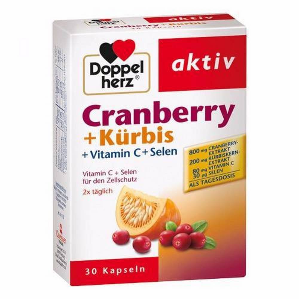 Cranberry+pumpkin capsules, 30 pcs
