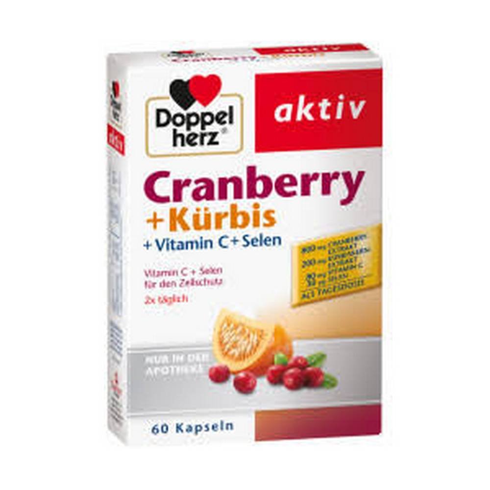 Cranberry+pumpkin capsules, 60 pcs