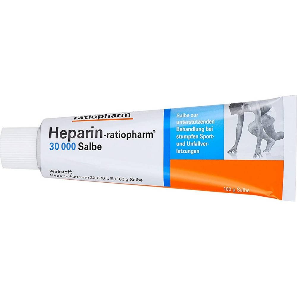 HEPARIN-RATIOPHARM 30,000 ointment, 100 g