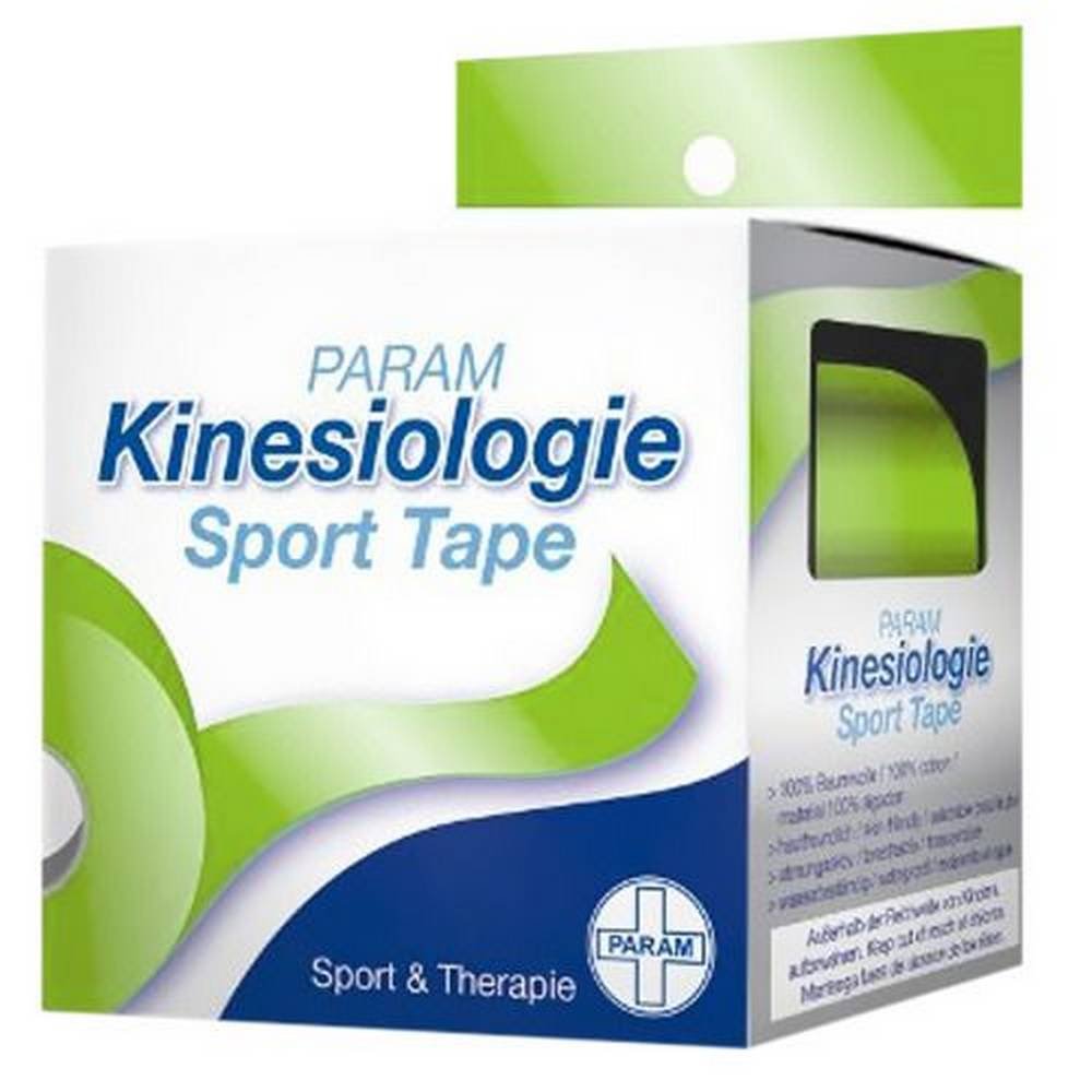 KINESIOLOGY Sport Tape 5 cmx5 m green, 1 piece