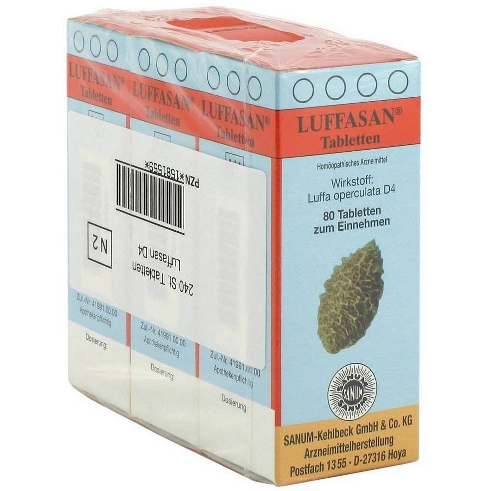 LUFFASAN tablets, 3X80 pc