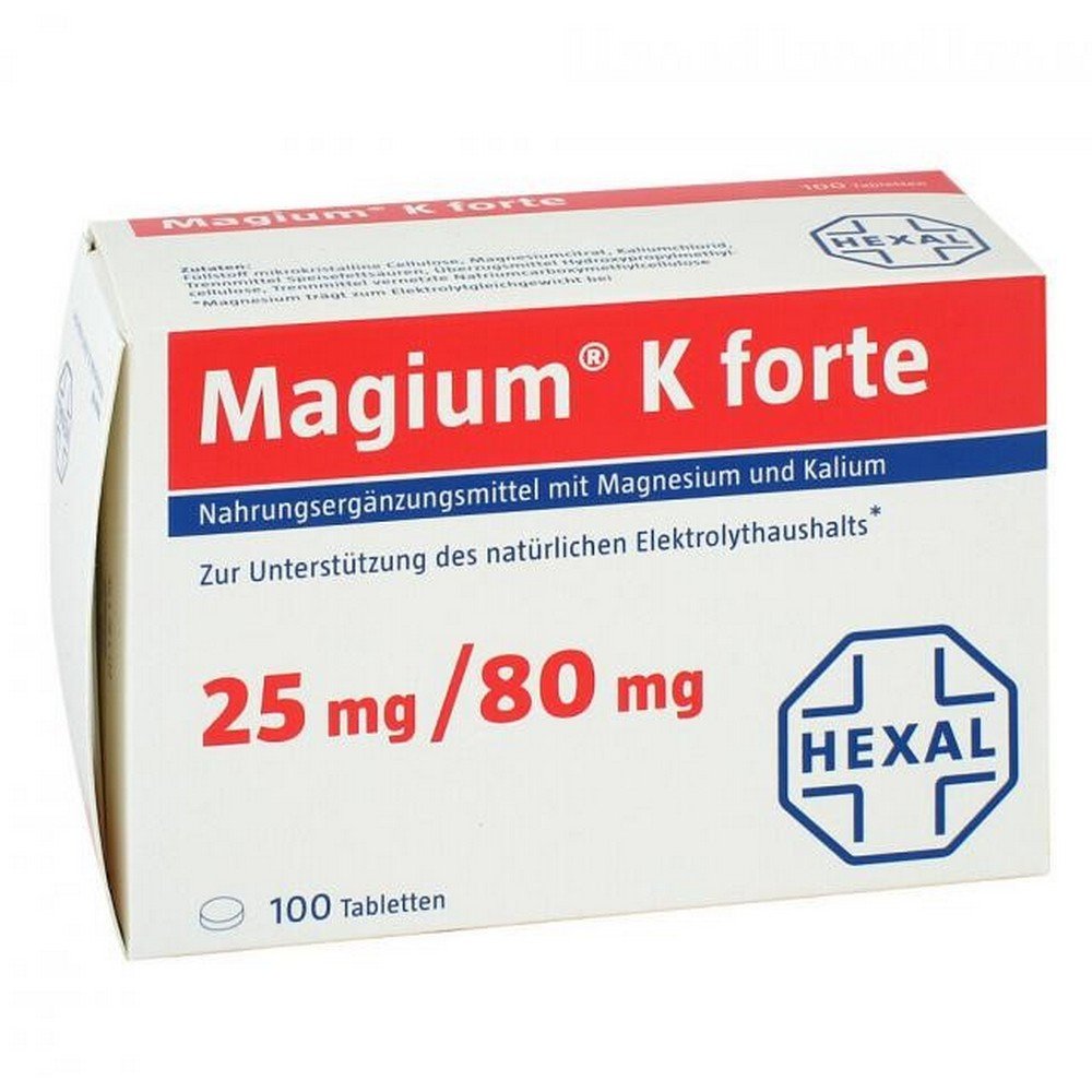 MAGIUM K forte tablets, 100 pcs