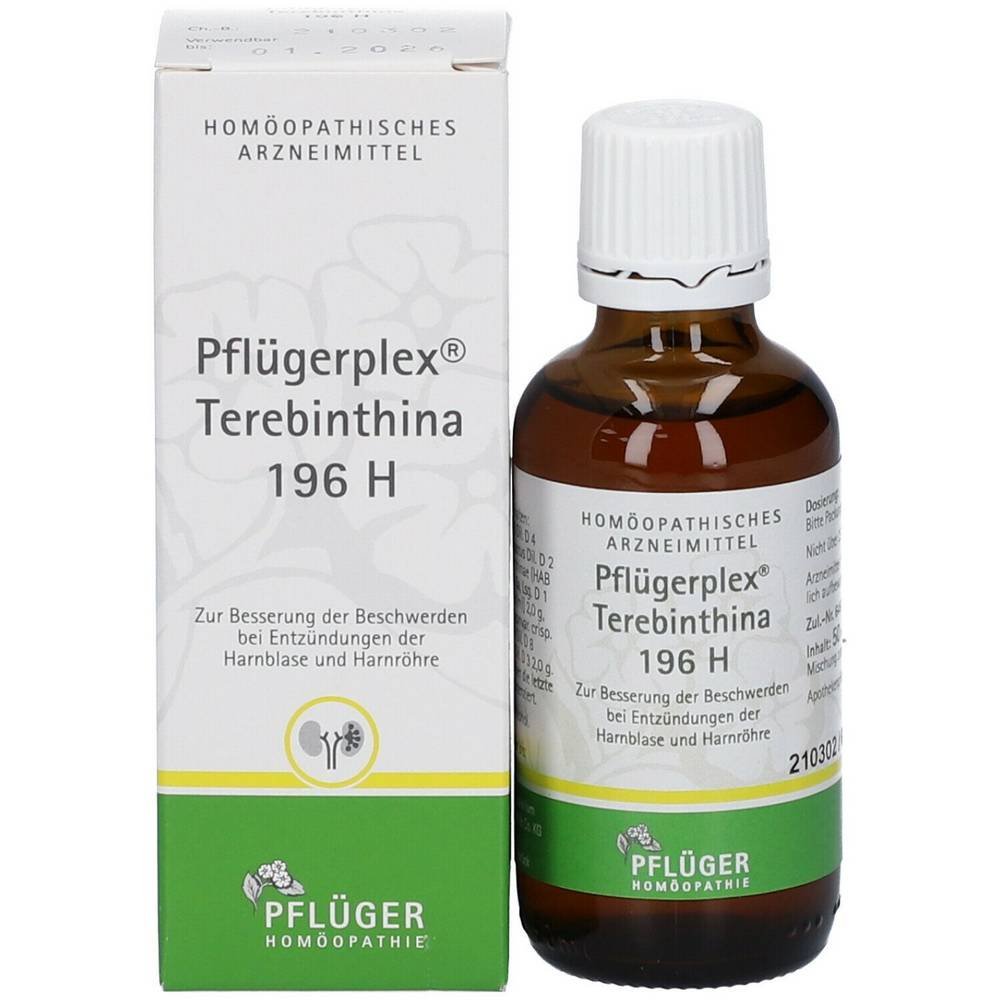 PFLÜGERPLEX Terebinthina 196 H drops, 50 ml