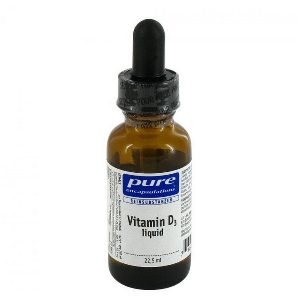 PURE ENCAPSULATIONS Vitamin D3 Liquid, 22.5 ml
