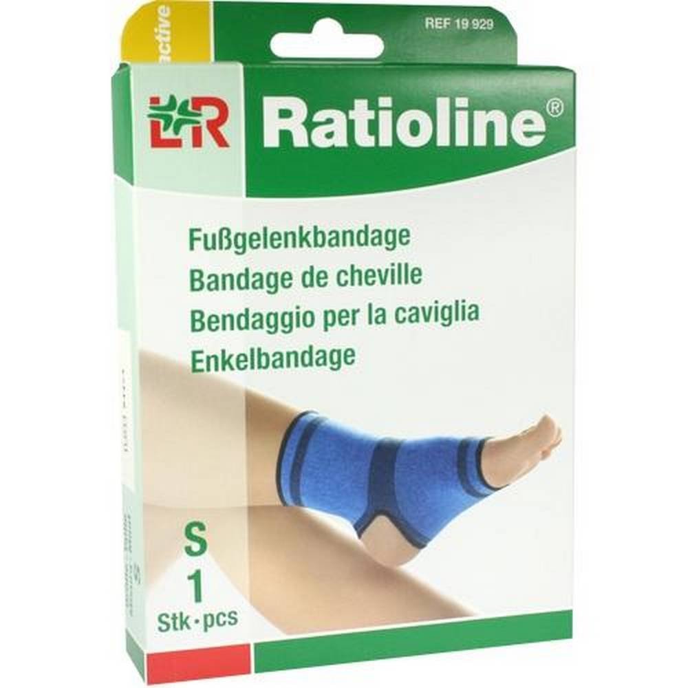 RATIOLINE active ankle bandage size S, 1 pc