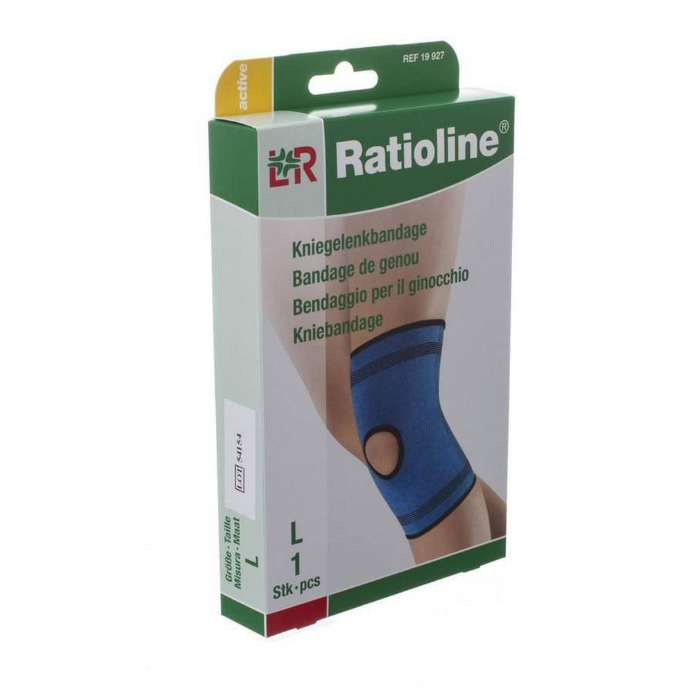 RATIOLINE active knee bandage size L, 1 pc