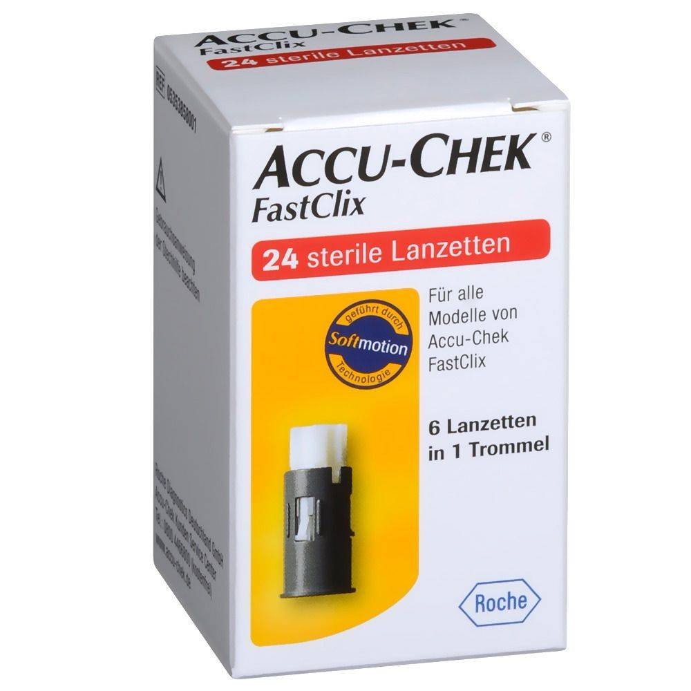 ACCU-CHEK FastClix Lanzetten, 24 pcs